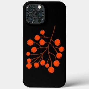 Funda Para iPhone 13 Pro Max Rama de viburnum al estilo ucraniano. Ucrania