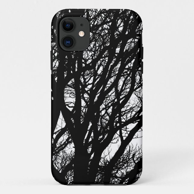 Funda De Case-Mate Para iPhone Ramas Alto Contraste (Reverso)