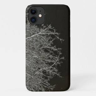 Funda Para iPhone 11 Ramas de árbol Foto negativa