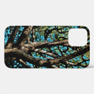 Funda Para iPhone 12 Ramas de roble