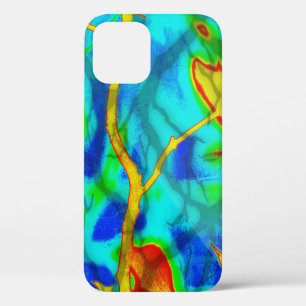 Funda Para iPhone 12 Pro Ramas en color negrita