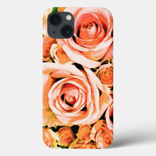 Funda Para iPhone 13 Ramblas rosadas de color rosa