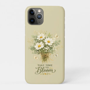 Funda Para iPhone 11 Pro Ramo de flores silvestres blancas