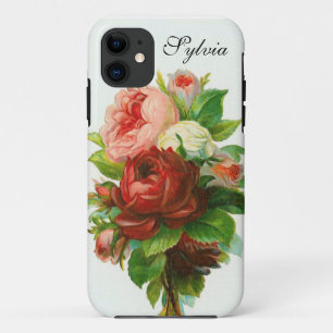 Funda Para iPhone 11 Ramo de rosas vintage
