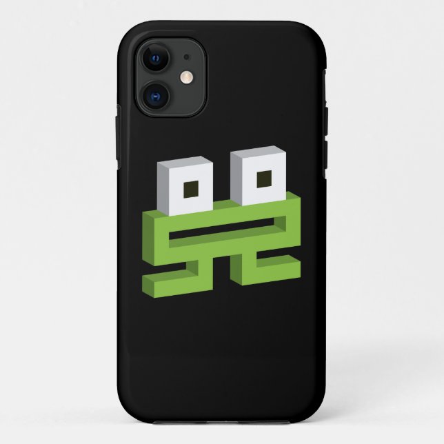 Funda De Case-Mate Para iPhone Rana cuadrada (Reverso)