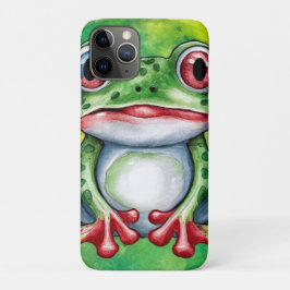 Funda Para iPhone 11 Pro Rana Cute