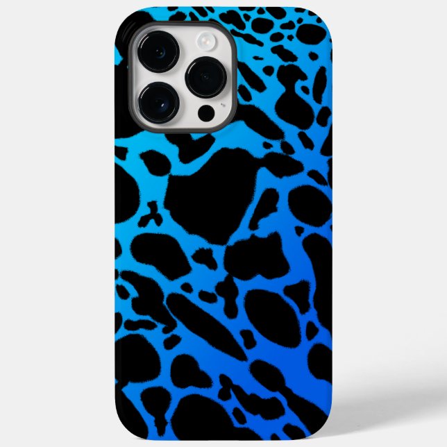 Funda De Case-Mate Para iPhone Rana Dart de veneno azul (Reverso )