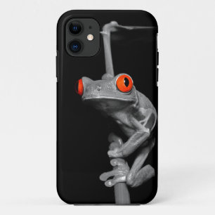 Funda Para iPhone 11 Rana de árbol de ojos rojos