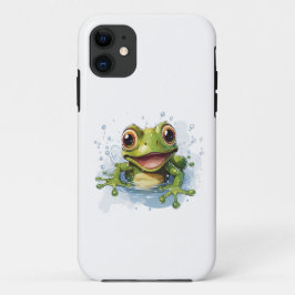 Funda Para iPhone 11 Rana divertida
