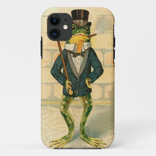 Funda Para iPhone 11 Rana divertida del vintage