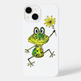 Funda Para iPhone 14 De Case-Mate Rana feliz y caprichosa