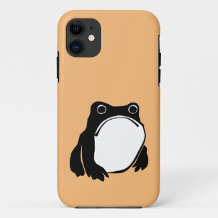 Funda Para iPhone 11 Rana gruñón dibujando arte japonés de Matsumoto Ho