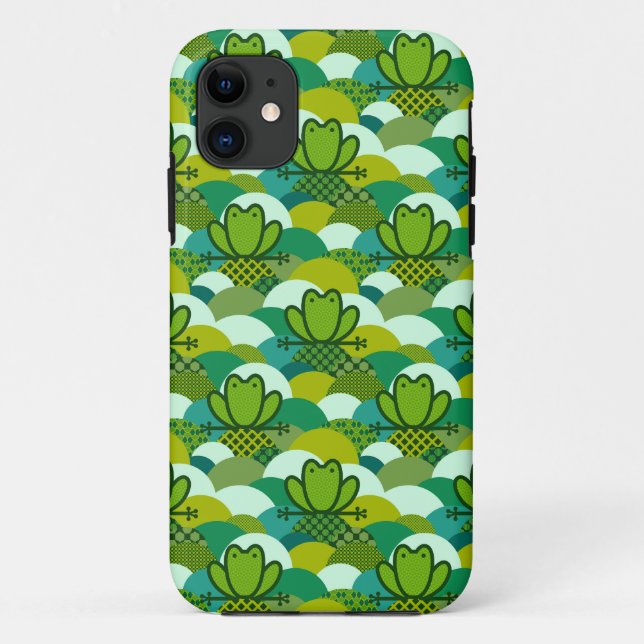 Funda De Case-Mate Para iPhone Rana mossy (Reverso)
