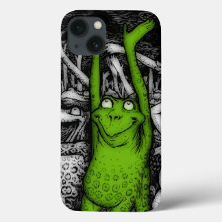 Funda Para iPhone 13 Ranas alentadoras
