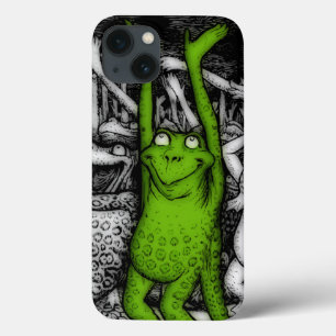 Funda Para iPhone 13 Ranas alentadoras