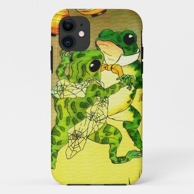 Funda De Case-Mate Para iPhone Ranas bailarinas (Reverso)