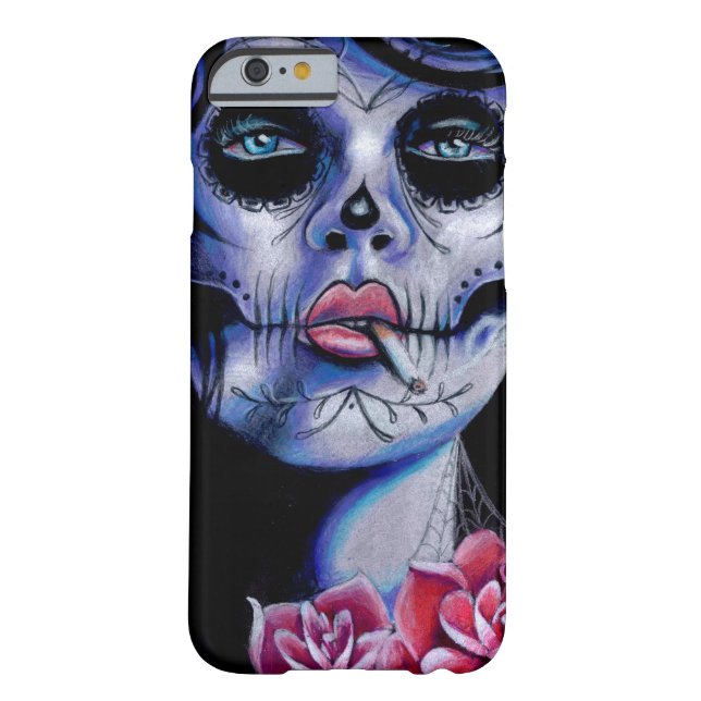 Funda De Case-Mate Para iPhone Rápidos vivos mueren día joven del retrato muerto (Reverso)