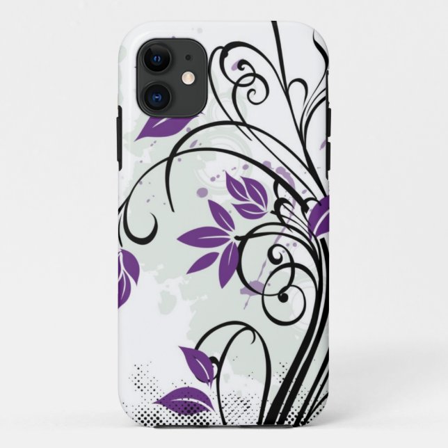 Funda De Case-Mate Para iPhone Rapsodia púrpura (Reverso)