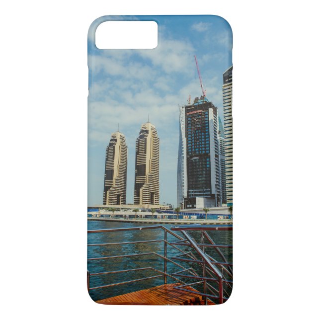 Funda De Case-Mate Para iPhone Rascacielos de Dubai Marina (Reverso)