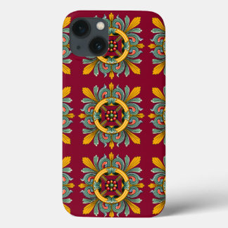 title_seo2 Raspberry Victorian Tile Design