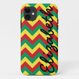 Funda Para iPhone 11 Rastafarian Chevron