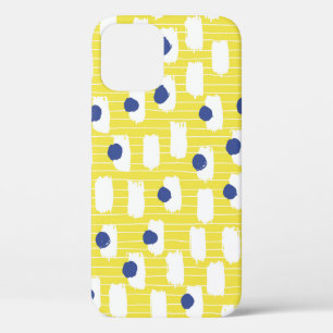 Funda Para iPhone 12 Rastreo de pincel dibujado a mano sin inconvenient