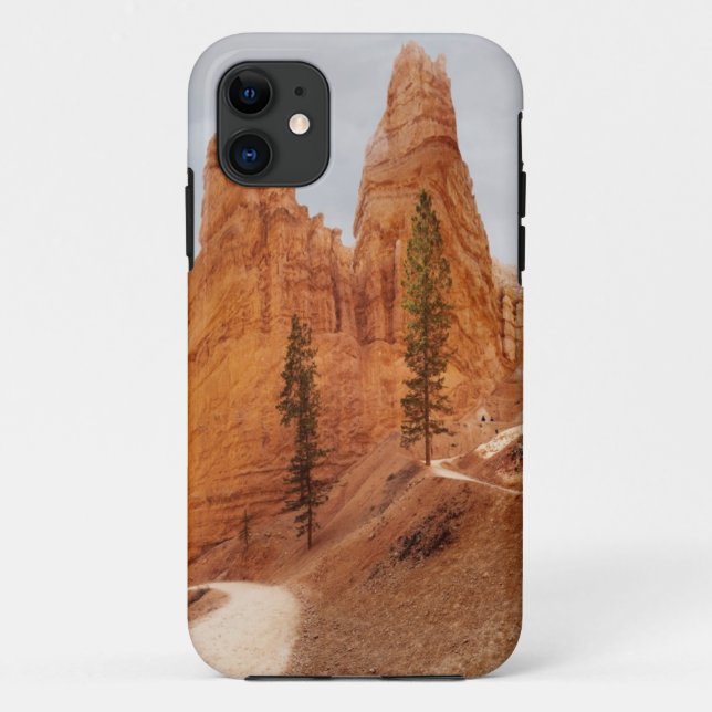 Funda De Case-Mate Para iPhone Rastro del lazo de Navajo, barranco de Bryce (Reverso)