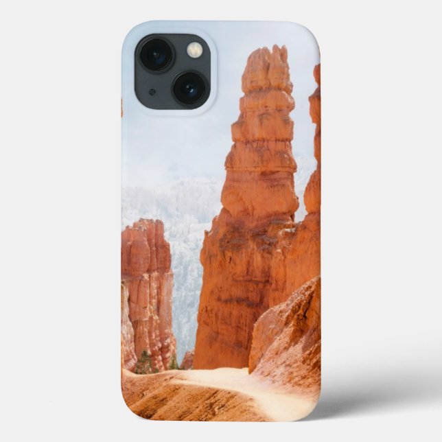 Funda De Case-Mate Para iPhone Rastro del parque nacional del barranco de Bryce (Reverso)