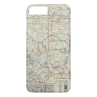 Funda Para iPhone 8 Plus/7 Plus Rastros autos del funcionario 1925 de McNally del