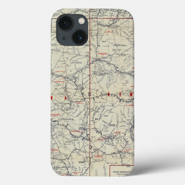 Funda De Case-Mate Para iPhone Rastros autos del funcionario 1925 de McNally del (Reverso)