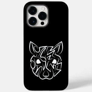 Funda Para iPhone 14 Pro Max De Case-Mate Rata tribal negra y blanca