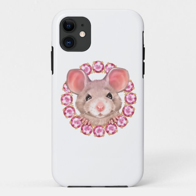 Funda De Case-Mate Para iPhone Ratón (Reverso)