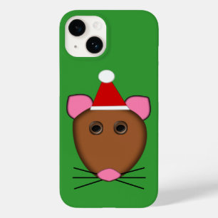 Funda Para iPhone 14 De Case-Mate Ratón Feliz Navidad