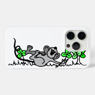 Funda Para iPhone 15 Pro Ratón Jugando En Chispas