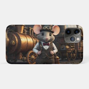 Funda Para iPhone 11 Pro Ratón y tren de vapor