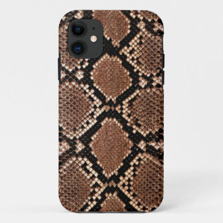 Funda Para iPhone 11 Rattlesnake Snake Skather Leather Faux