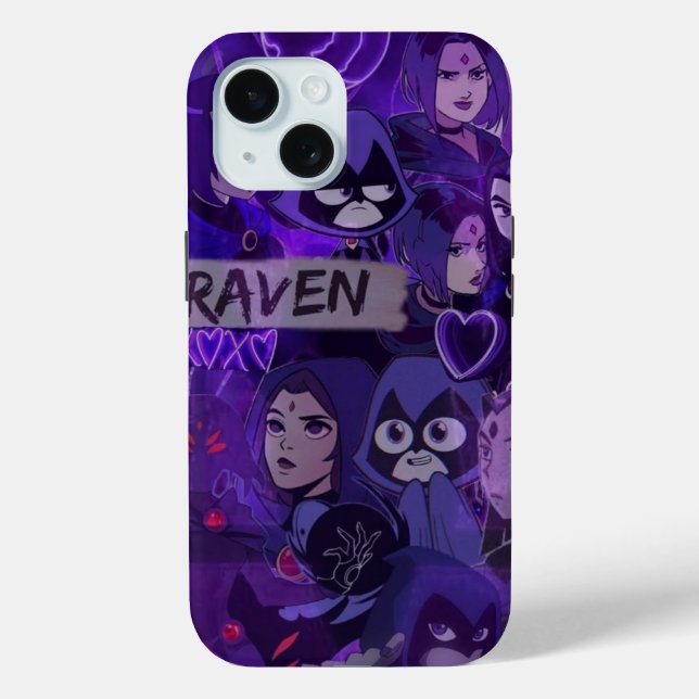 Funda De Case-Mate Para iPhone Raven (Reverso )