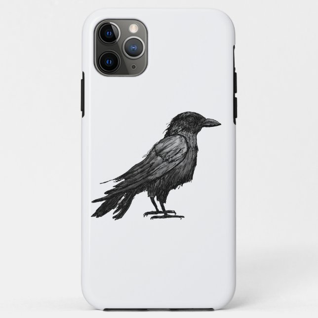 Funda De Case-Mate Para iPhone Raven (Reverso)