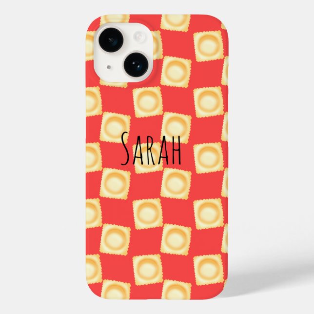 Funda De Case-Mate Para iPhone Ravioli Delicious Pasta (Reverso )