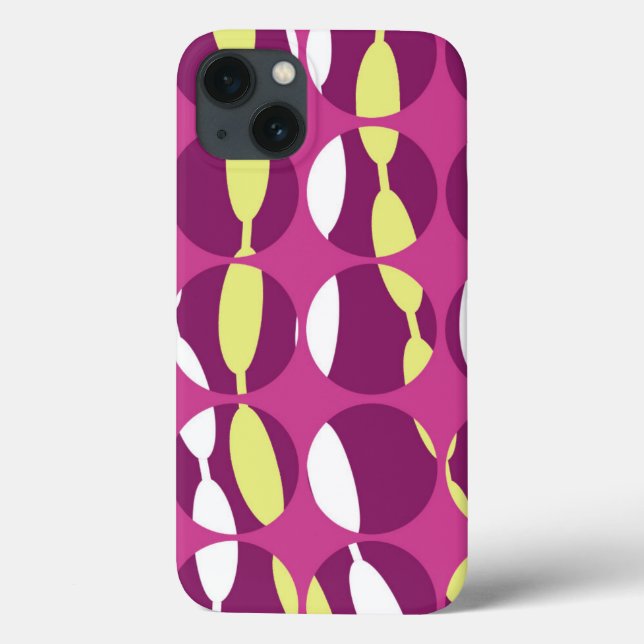 Funda De Case-Mate Para iPhone Raya de Swirly (Reverso)