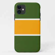 Rayas Anchas Brillantes Naranjas y Blancas Sobre V