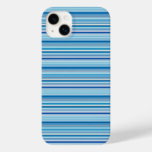 Funda Para iPhone 14 Plus De Case-Mate Rayas azules blancas lindas