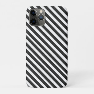 Funda Para iPhone 11 Pro Rayas blancas y negras