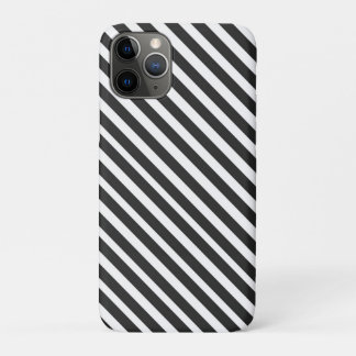 Funda Para iPhone 11 Pro Rayas blancas y negras