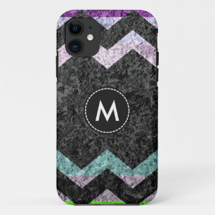 Funda Para iPhone 11 Rayas Chevron Coloridas Vintage #4