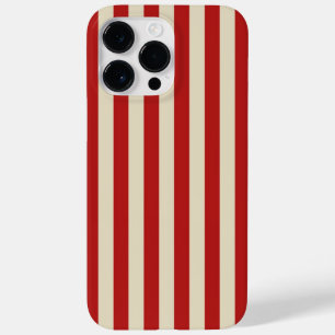 Funda Para iPhone 14 Pro Max De Case-Mate Rayas Clásicas Verticales Retro Vintage de Palomit
