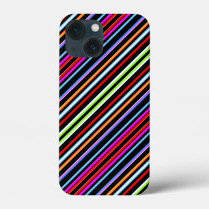 Funda Para iPhone 13 Mini Rayas coloridas lindas