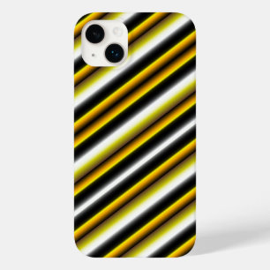 Funda Para iPhone 14 Plus De Case-Mate Rayas de arcoiris blancas amarillas
