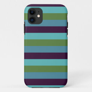Funda Para iPhone 11 Rayas de armonía costera