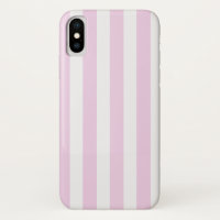 Rayas de caramelo rosa pálido y blanco